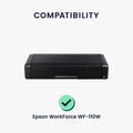 kwmobile Cover compatible with Epson WorkForce WF-110W - Bag Case Printer - Dust Cover Protective Hood Protective Sleeve