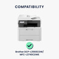 kwmobile Cover compatible with Brother DCP-L3560CDW / MFC-L3740CDWE - Printer Dust Cover Protective Hood Case