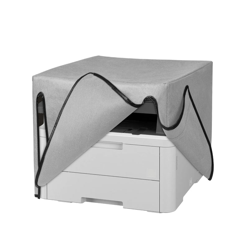 kwmobile Cover kompatibel mit Brother DCP-L3560CDW / MFC-L3740CDWE - Tasche Hülle Drucker - Staubschutzhülle Schutzhaube Schutzhülle - Hellgrau Hellgrau  