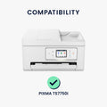 kwmobile Cover compatible with Pixma TS7750i - Printer Bag Case - Dust Cover Protective Hood Protective Case