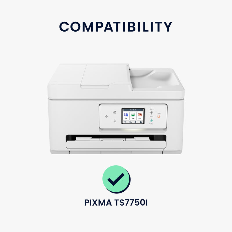 kwmobile Cover compatible with Pixma TS7750i - Printer Bag Case - Dust Cover Protective Hood Protective Case