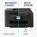 kwmobile Cover compatible with Epson Workforce Pro WF-3820 - Bag Case Printer - Dust Cover Protective Hood Protective Cover
