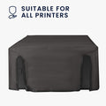 kwmobile Cover compatible with Epson Workforce Pro WF-3820 - Bag Case Printer - Dust Cover Protective Hood Protective Cover