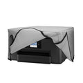 kwmobile Cover kompatibel mit Epson Workforce Pro WF-3820 - Tasche Hülle Drucker - Staubschutzhülle Schutzhaube Schutzhülle - Hellgrau Hellgrau  