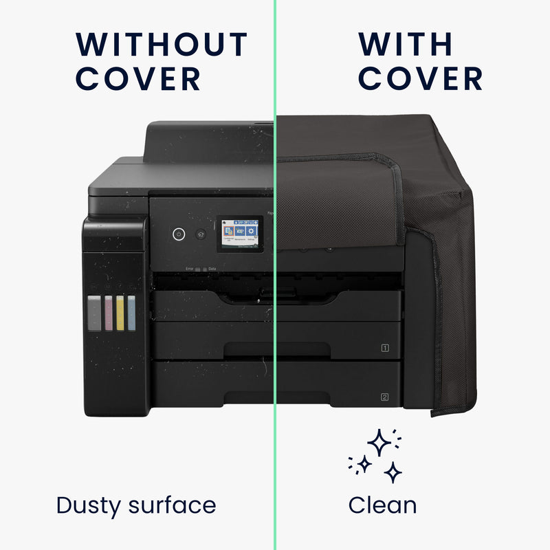 kwmobile Cover compatible with Epson EcoTank ET-16150 / EcoTank ET-16650 - Printer Dust Cover Protective Hood Sleeve