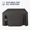 kwmobile Cover compatible with Epson EcoTank ET-16150 / EcoTank ET-16650 - Printer Dust Cover Protective Hood Sleeve