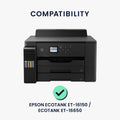 kwmobile Cover compatible with Epson EcoTank ET-16150 / EcoTank ET-16650 - Printer Dust Cover Protective Hood Sleeve