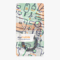 kwmobile Glass Case for Amazfit T-Rex 3 Protective Cover Fullbody Fitness Tracker Case Set