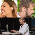 kwmobile Discreet Headphone Stickers Compatible with Apple Airpods 4 Stickers