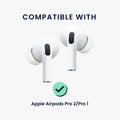 kwmobile discreet headphone stickers compatible with Apple Airpods Pro stickers