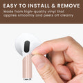 kwmobile discreet headphone stickers compatible with Apple Airpods Pro stickers