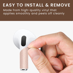kwmobile diskrete Kopfhörer Sticker kompatibel mit Apple Airpods Pro Aufkleber - Sonstiges