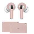 kwmobile diskrete Kopfhörer Sticker kompatibel mit Apple Airpods Pro 2 / Pro 1 Aufkleber - Hautfarbene Vinyl-Sticker für In-Ear-Kopfhörer - Tone92 Tone92  