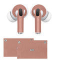 kwmobile diskrete Kopfhörer Sticker kompatibel mit Apple Airpods Pro 2 / Pro 1 Aufkleber - Hautfarbene Vinyl-Sticker für In-Ear-Kopfhörer - Tone59 Tone59  