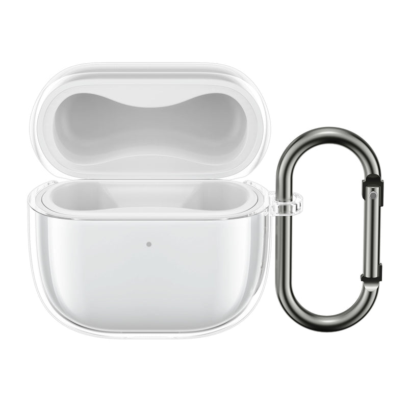 kwmobile Hülle für Huawei FreeClip 2 Case - TPU Silikon Schutzhülle - Kopfhörer Cover - Transparent Transparent  