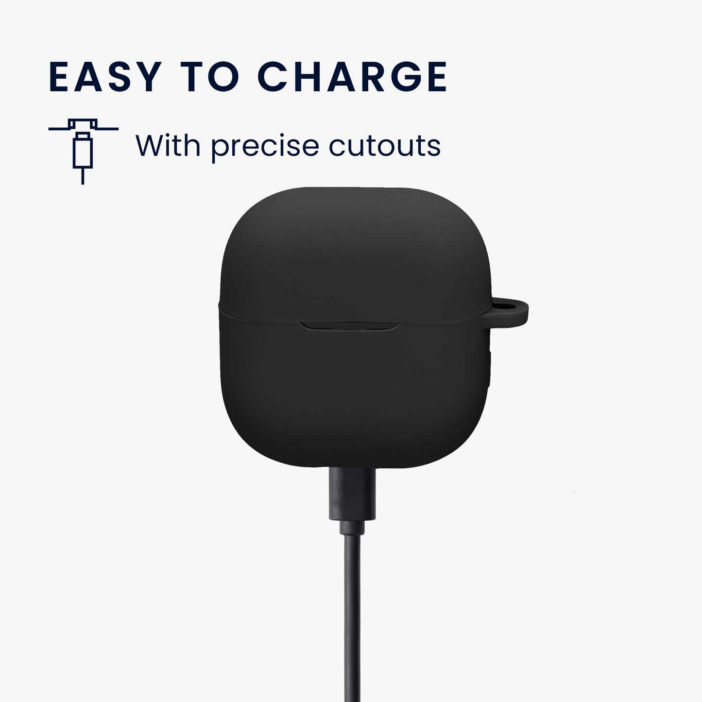 kwmobile Case compatible with Huawei FreeClip 2 Headphones
