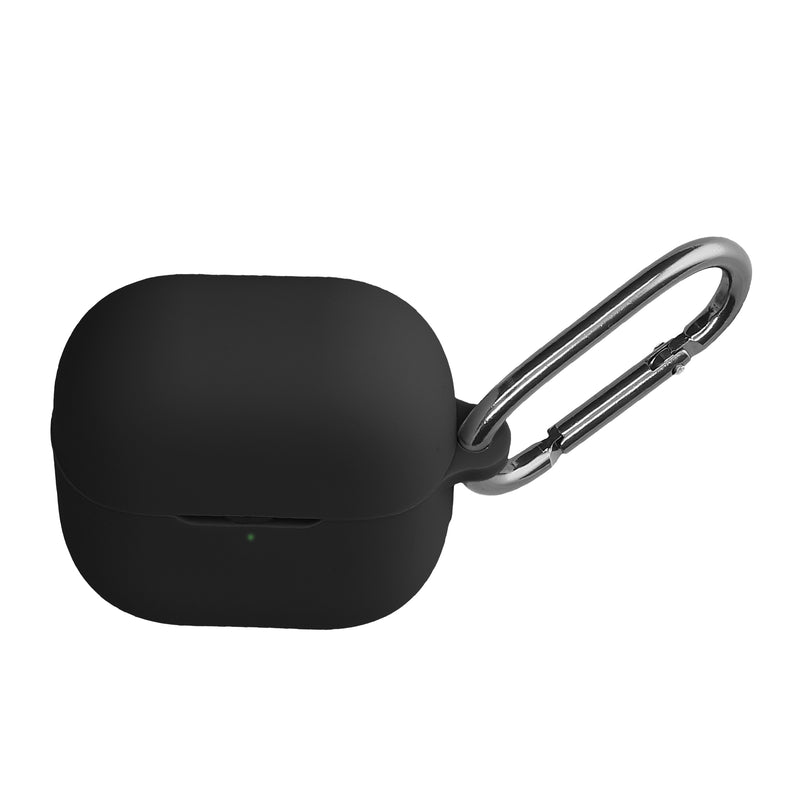 kwmobile Hülle kompatibel mit Huawei FreeClip 2 Kopfhörer - Silikon Schutzhülle Etui Case Cover Schoner in Schwarz Schwarz  