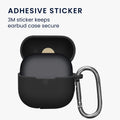 kwmobile Case compatible with Huawei FreeClip 2 Headphones