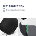kwmobile Case compatible with Huawei FreeClip 2 Headphones
