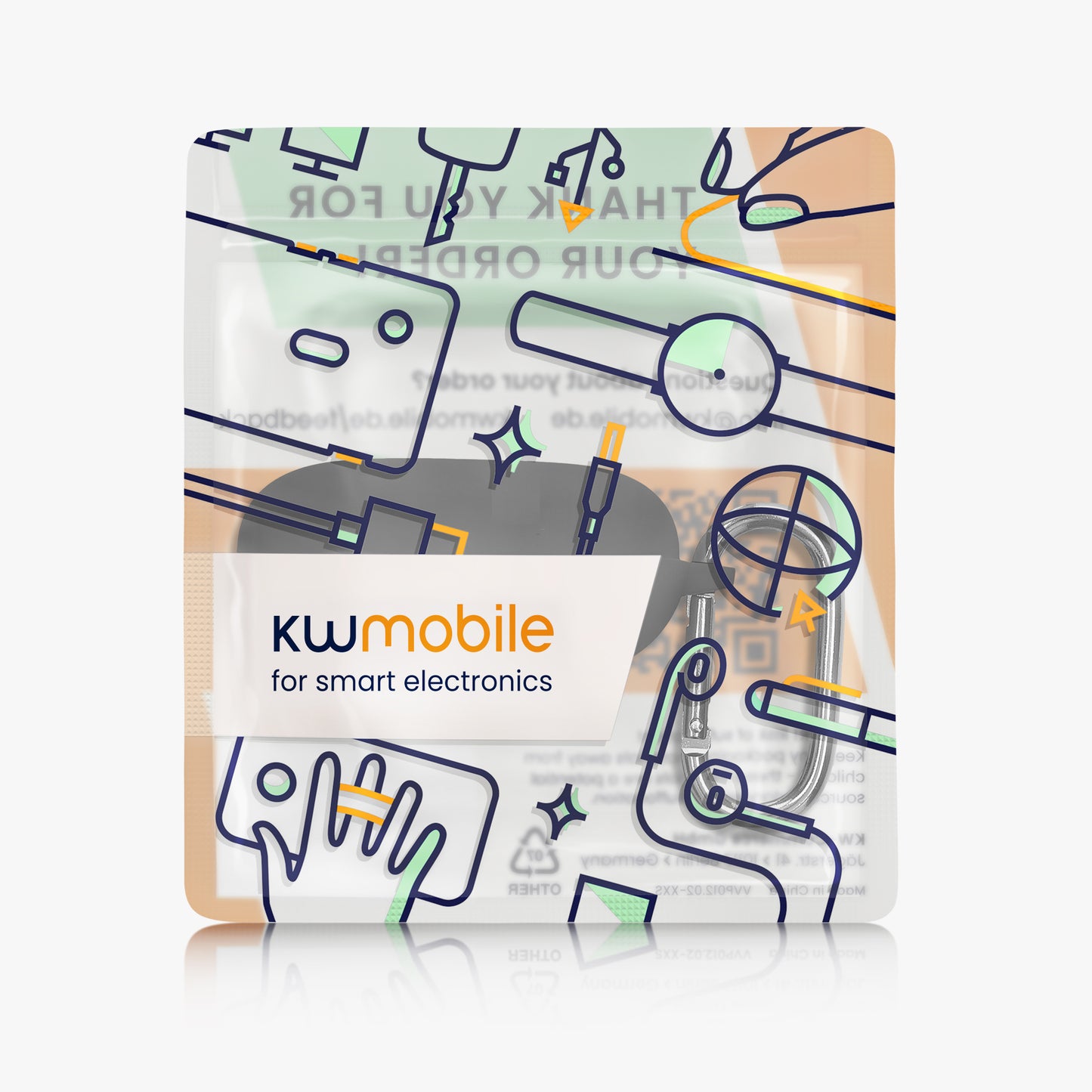 kwmobile Case Compatible with Beats Powerbeats Fit Headphones