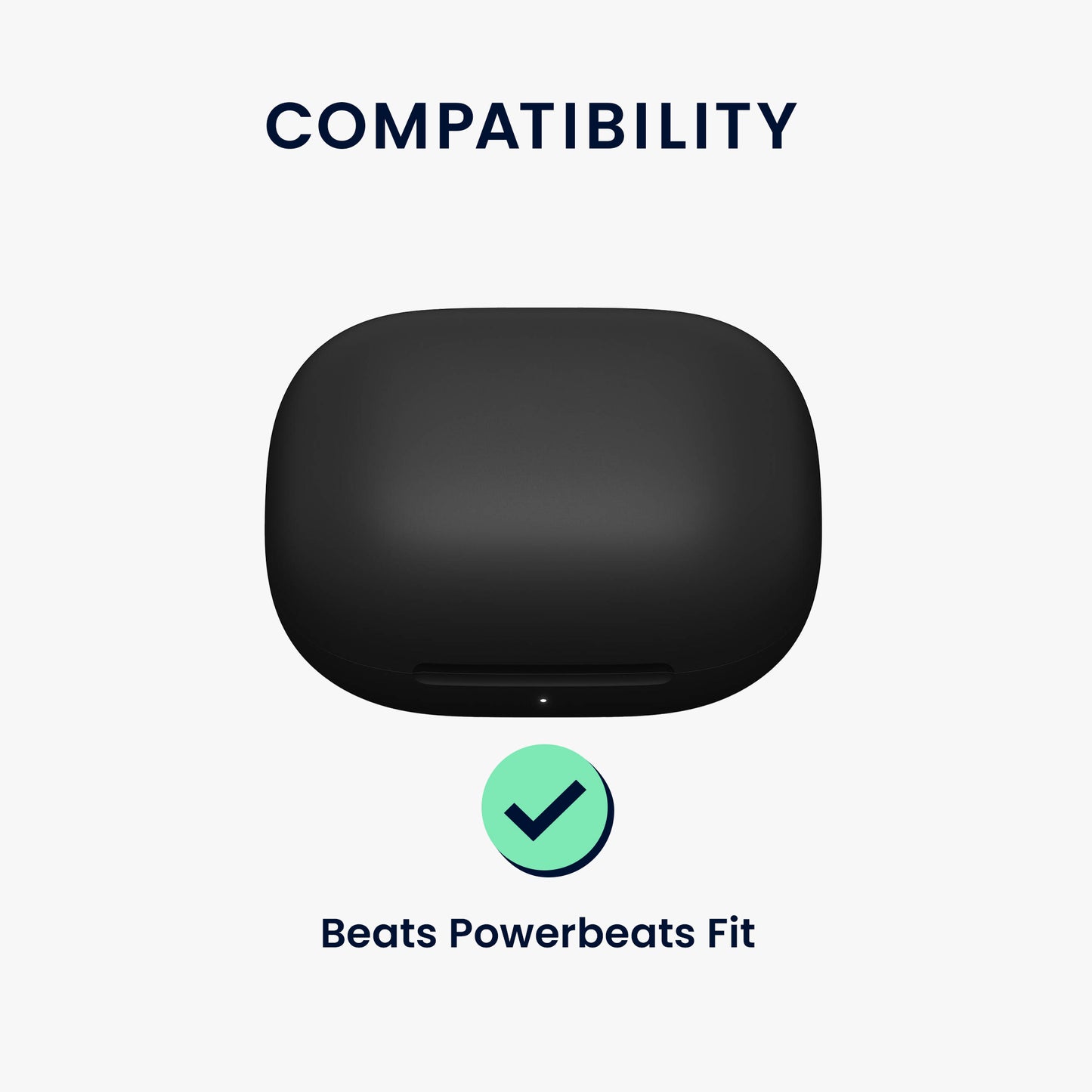 kwmobile Case Compatible with Beats Powerbeats Fit Headphones