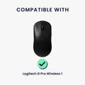 kwmobile Gaming Mouse Grip Tape for Logitech G Pro Wireless Mouse Grip Tape Non-Slip Grip Tape for PC Mouse