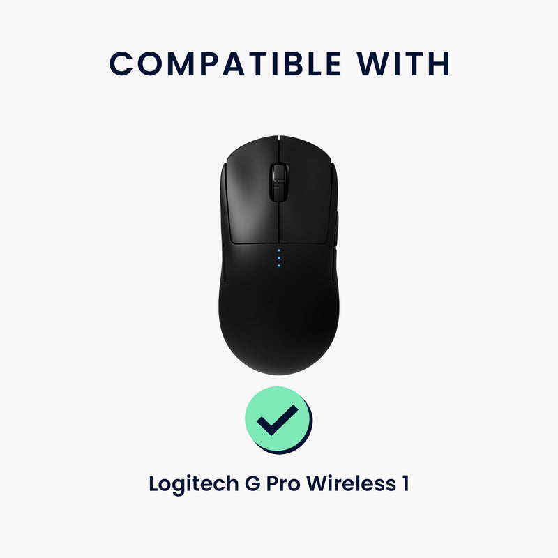 kwmobile Gaming Mouse Grip Tape for Logitech G Pro Wireless Mouse Grip Tape Non-Slip Grip Tape for PC Mouse