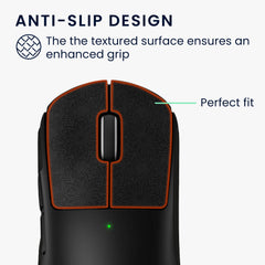 kwmobile Gaming Maus Grip Tape für Logitech G PRO X Superlight 2 / G PRO X Superlight Mouse Grip Tape - Rutschfestes
