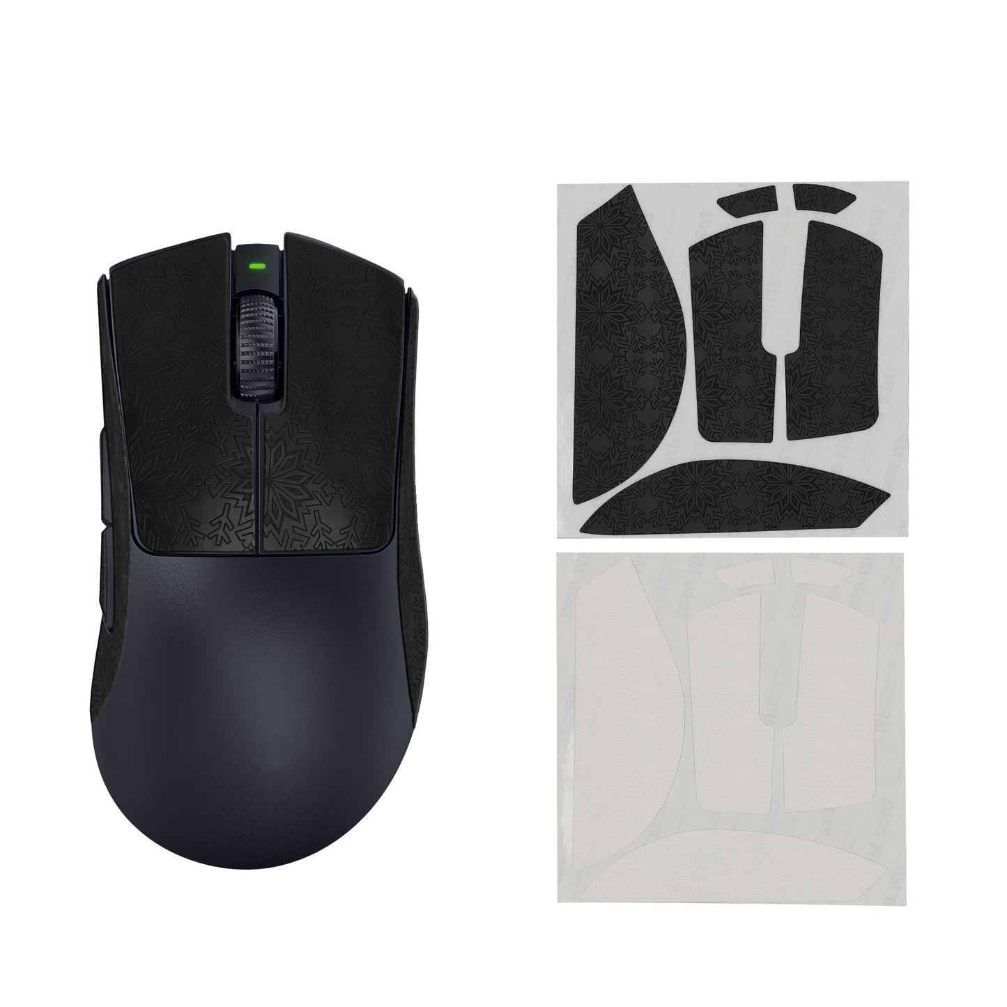 kwmobile Gaming Mouse Grip Tape for Razer DeathAdder V3 Pro Mouse Grip Tape - Non-slip Grip Tape for PC Mouse