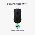 kwmobile Gaming Mouse Grip Tape for Razer Viper V2 Pro Mouse Grip Tape