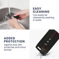 kwmobile Car Key Protection Case Compatible with DR 6.0 / DR 5.0 Case - Key Fob Cover