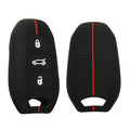 kwmobile Car Key Cover compatible with Fiat 600 600e Hybrid Grande Panda Doblo K9 III Case