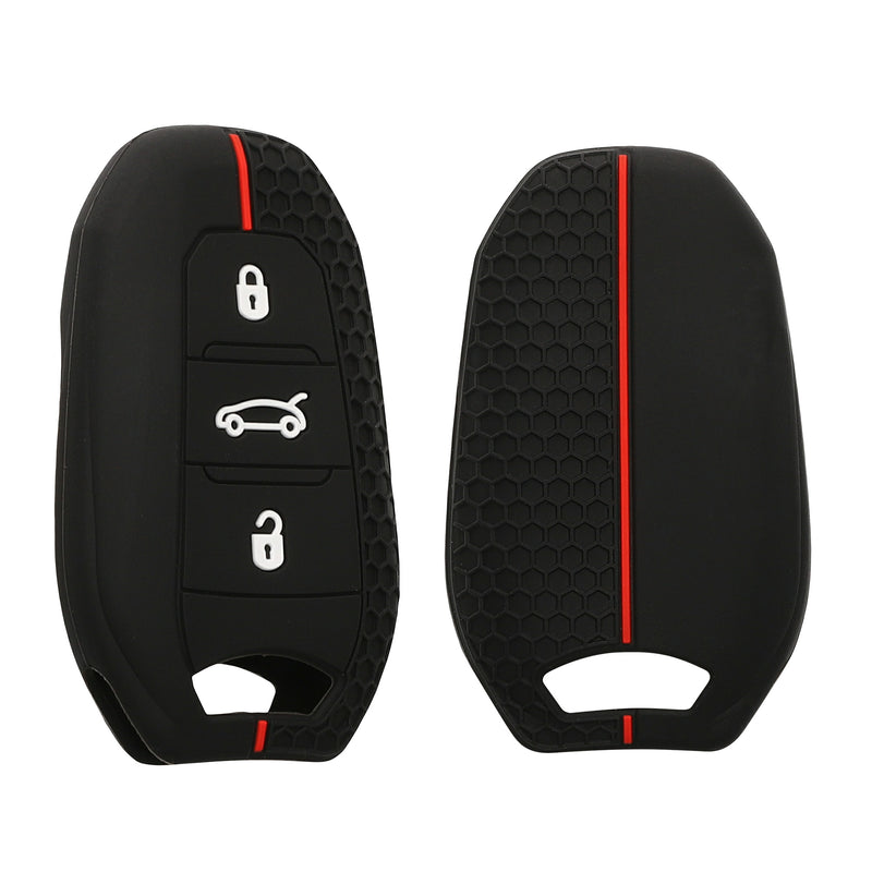 kwmobile Car Key Cover compatible with Fiat 600 600e Hybrid Grande Panda Doblo K9 III Case