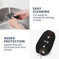kwmobile Car Key Cover compatible with Fiat 600 600e Hybrid Grande Panda Doblo K9 III Case