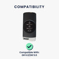 kwmobile Car Key Cover compatible with DR 6.0 / DR 5.0 - Key Case