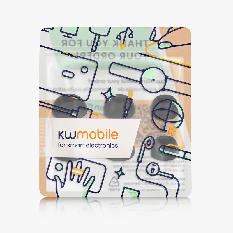 kwmobile Earpads compatible with Google Pixel Buds 2A