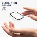 kwmobile Glass Case for Xiaomi Redmi Watch 6 Protective Cover Fullbody Fitness Tracker Case Set