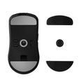 kwmobile Mouse Feet Sticker kompatibel mit ASUS ROG Harpe II Ace Ersatz Glider - Mausfüße passgenau - Maus Glides in Schwarz Schwarz  