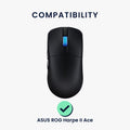 kwmobile Mouse Feet Sticker compatible with ASUS ROG Harpe II Ace Replacement Gliders Mouse Feet Precision Fit Mouse Glides