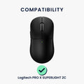 kwmobile Mouse Feet Sticker compatible with Logitech PRO X SUPERLIGHT 2C Replacement Glider Mouse Feet precise fit Mouse Glides