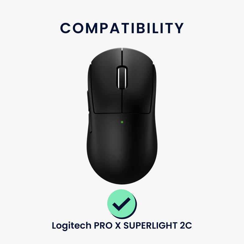 kwmobile Mouse Feet Sticker compatible with Logitech PRO X SUPERLIGHT 2C Replacement Glider Mouse Feet precise fit Mouse Glides