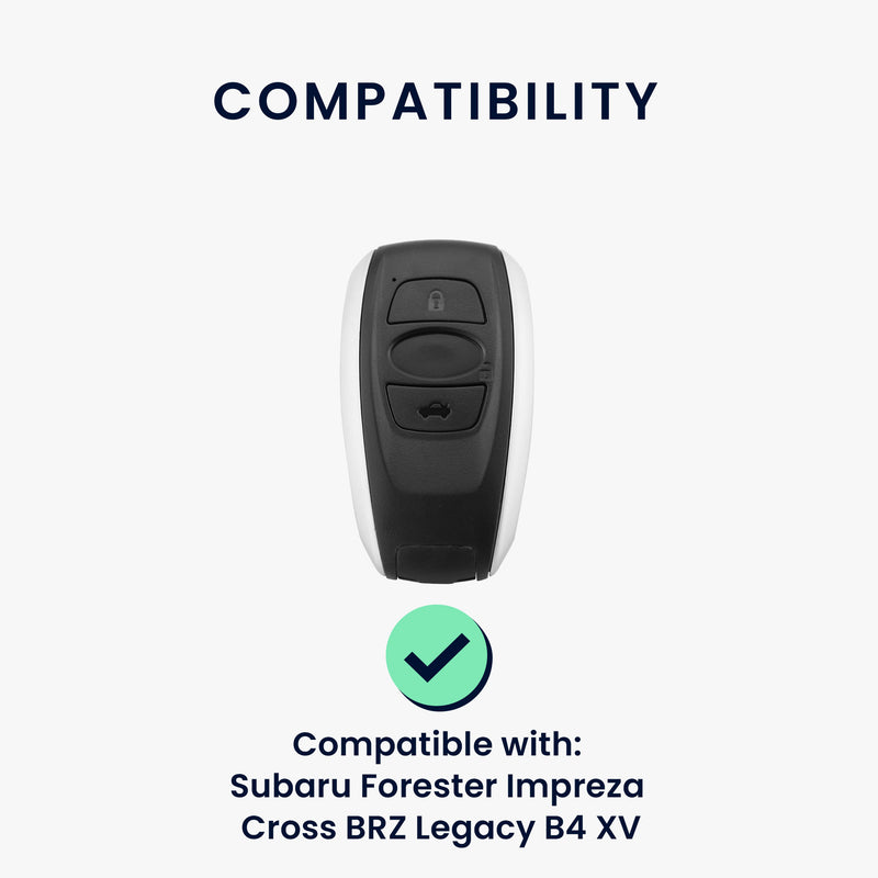 kwmobile Car Key Protection Cover compatible with Subaru Forester Impreza Cross BRZ Legacy B4 XV Case