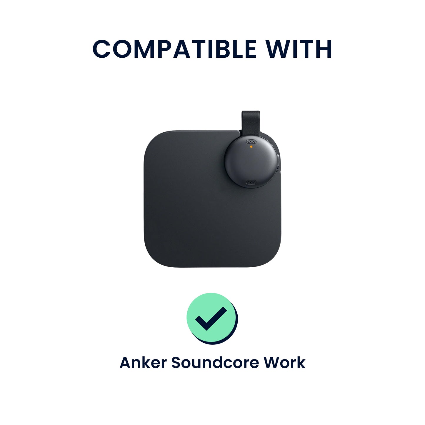 kwmobile AI Voice Recorder Case compatible with Soundcore Work Cover