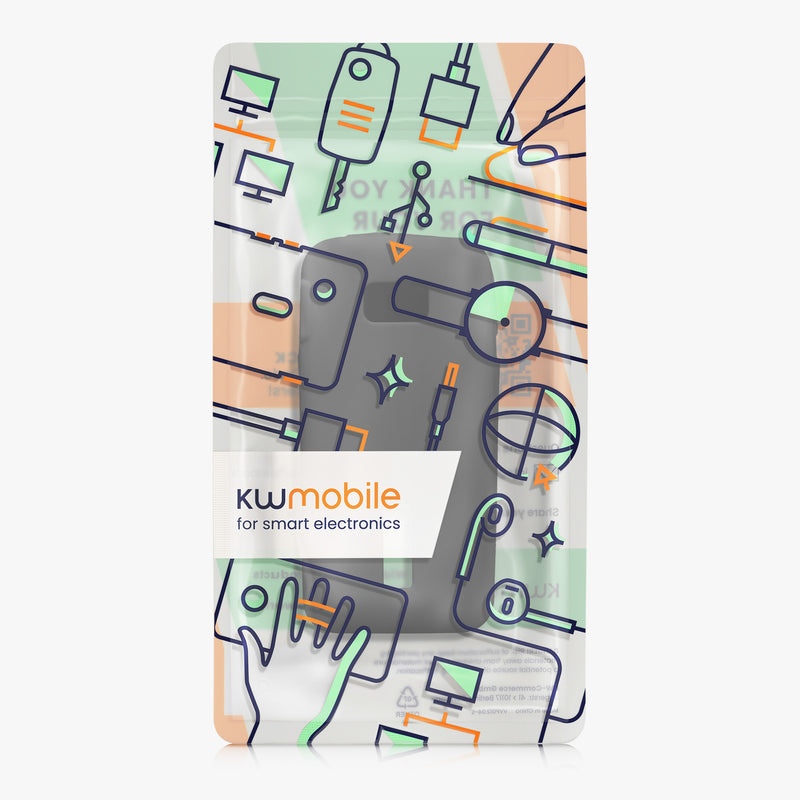 kwmobile Case for Anker Power Bank 10000mAh (A1688) - Portable Power Bank Pouch - Power Bank Bag