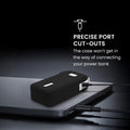 kwmobile Case for Anker Power Bank 10000mAh (A1688) - Portable Power Bank Pouch - Power Bank Bag