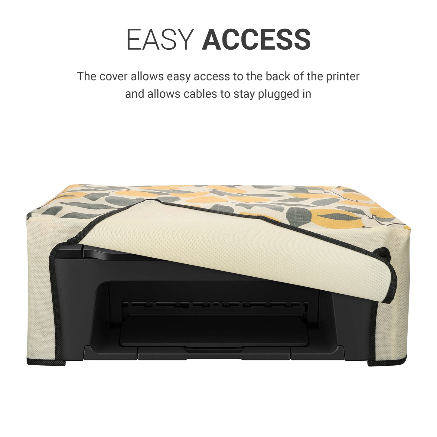 kwmobile Cover compatible with Canon PIXMA TS3550i / TS3551i - Printer Bag Case - Dust Cover Protective Hood Protective Case