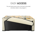 kwmobile Cover compatible with Canon Pixma TR4650 / TR4651 / TR47511i - Bag Case Printer - Dust Cover Protective Hood Protective Cover
