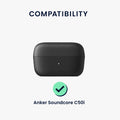 kwmobile Case compatible with Anker Soundcore C50i Headphones