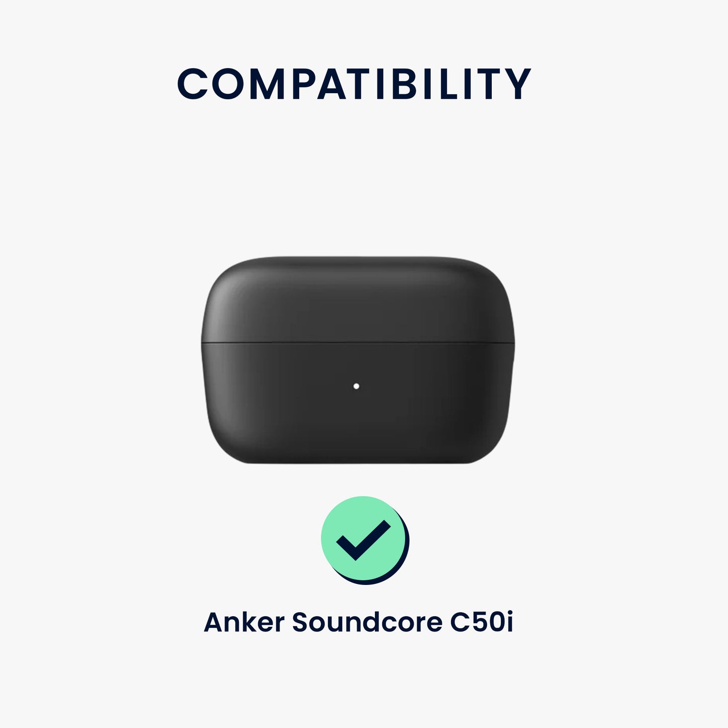 kwmobile Case compatible with Anker Soundcore C50i Headphones