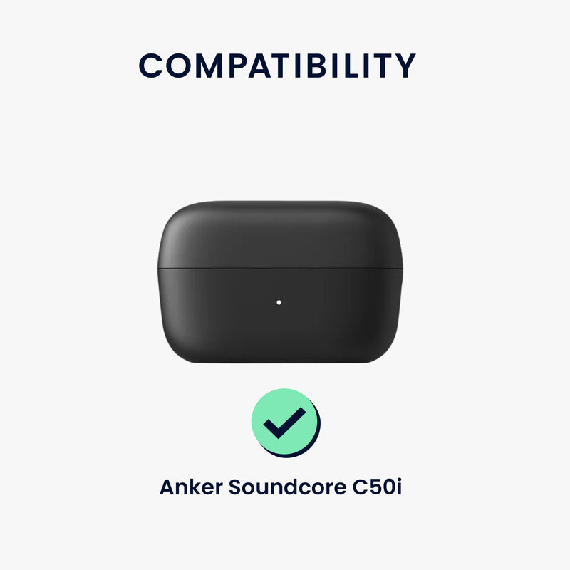 kwmobile Case compatible with Anker Soundcore C50i Headphones